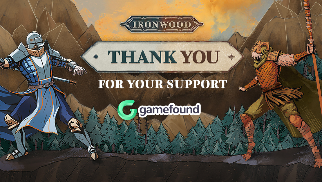 IRONWOOD PRE-ORDER IS LIVE ON GAMEFOUND