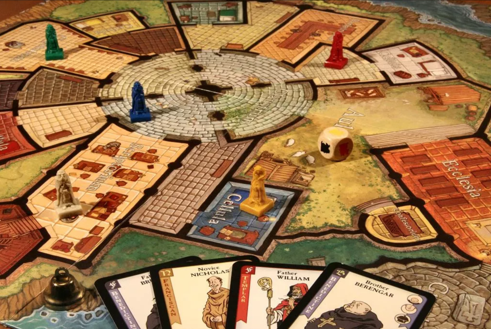 The Mystery of the Abbey Invastigation Board Game