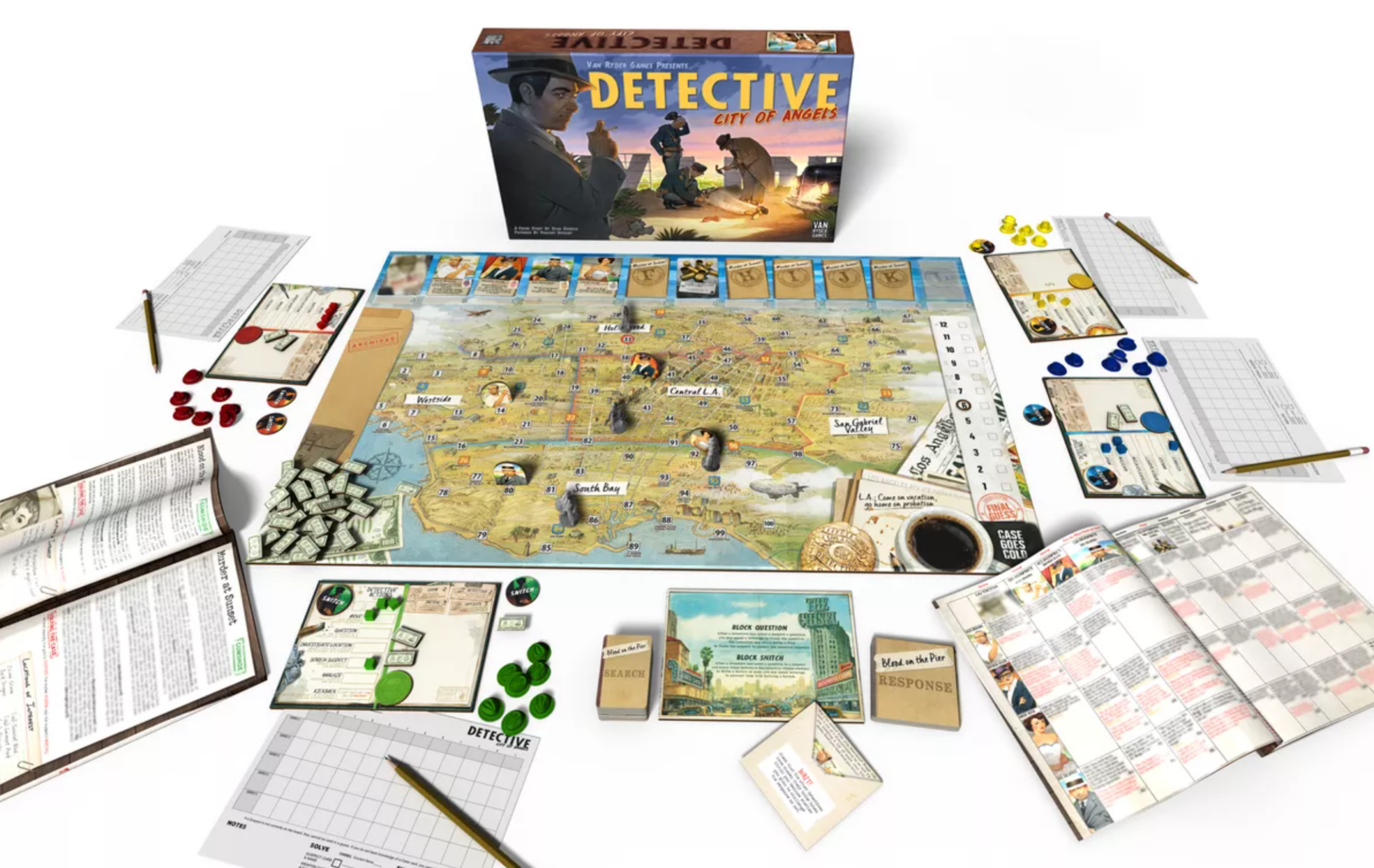 Detective: City of Angels Board Game