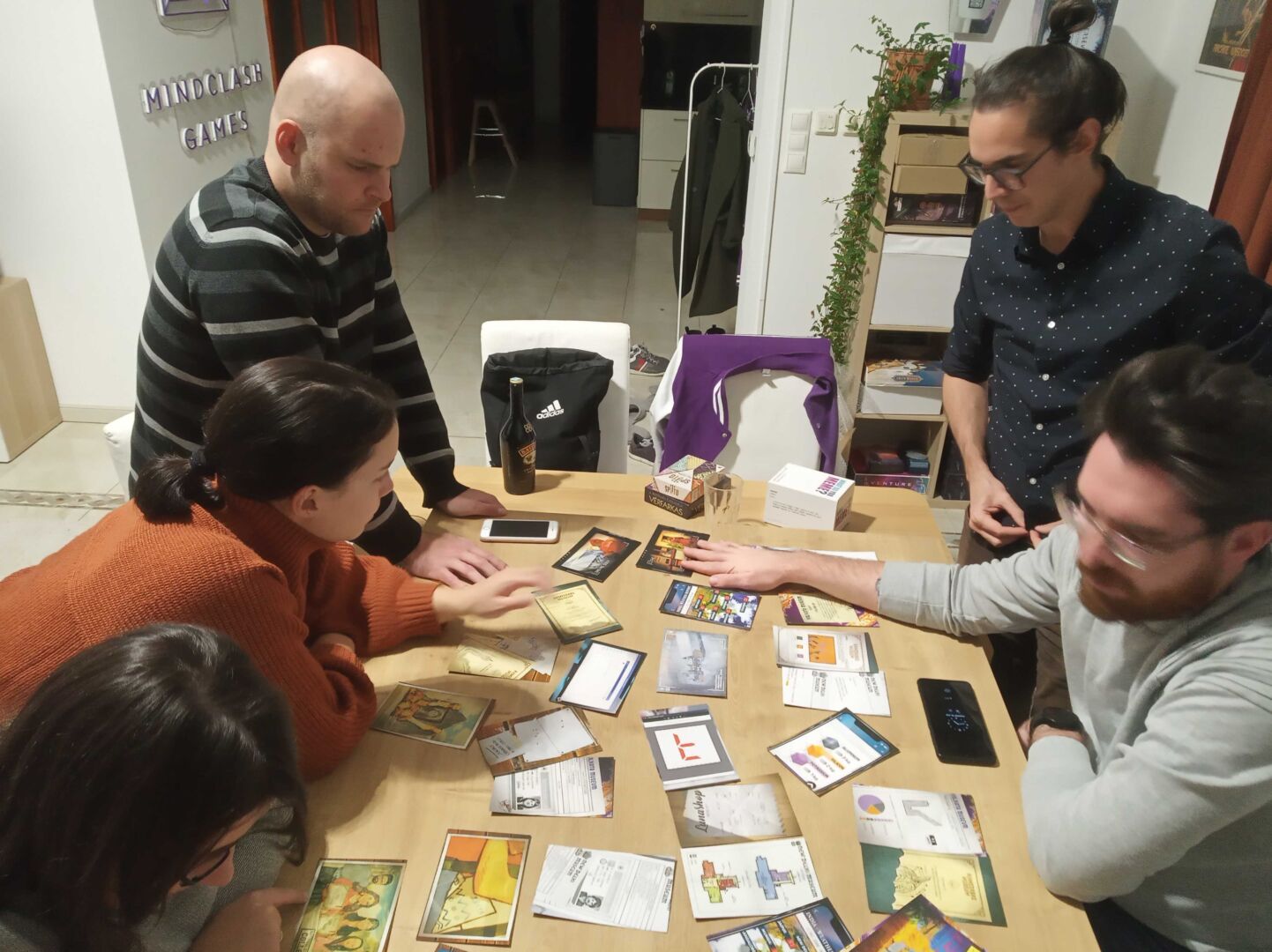 Boardgame Night with the Mindclash Team